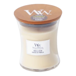 Woodwick Vanilla Bean Medium Candle - Geurkaars