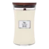 Woodwick Vanilla Musk Large Candle - Geurkaars -Woondecoratie Winkel woodwick vanilla musk large candle geurkaars 1