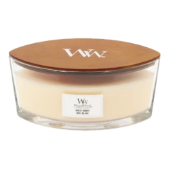 Woodwick White Honey Ellipse Candle - Geurkaars
