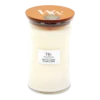 Woodwick White Tea & Jasmine Large Candle - Geurkaars -Woondecoratie Winkel woodwick white tea jasmine xl candle geurskaars 1 4