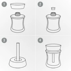 WoodWick WW Linen Home Fragrance Diffuser 7 WoodWick WW Linen Home Fragrance Diffuser -Woondecoratie Winkel ww linen spill proof home fragrance diffuser 4 5